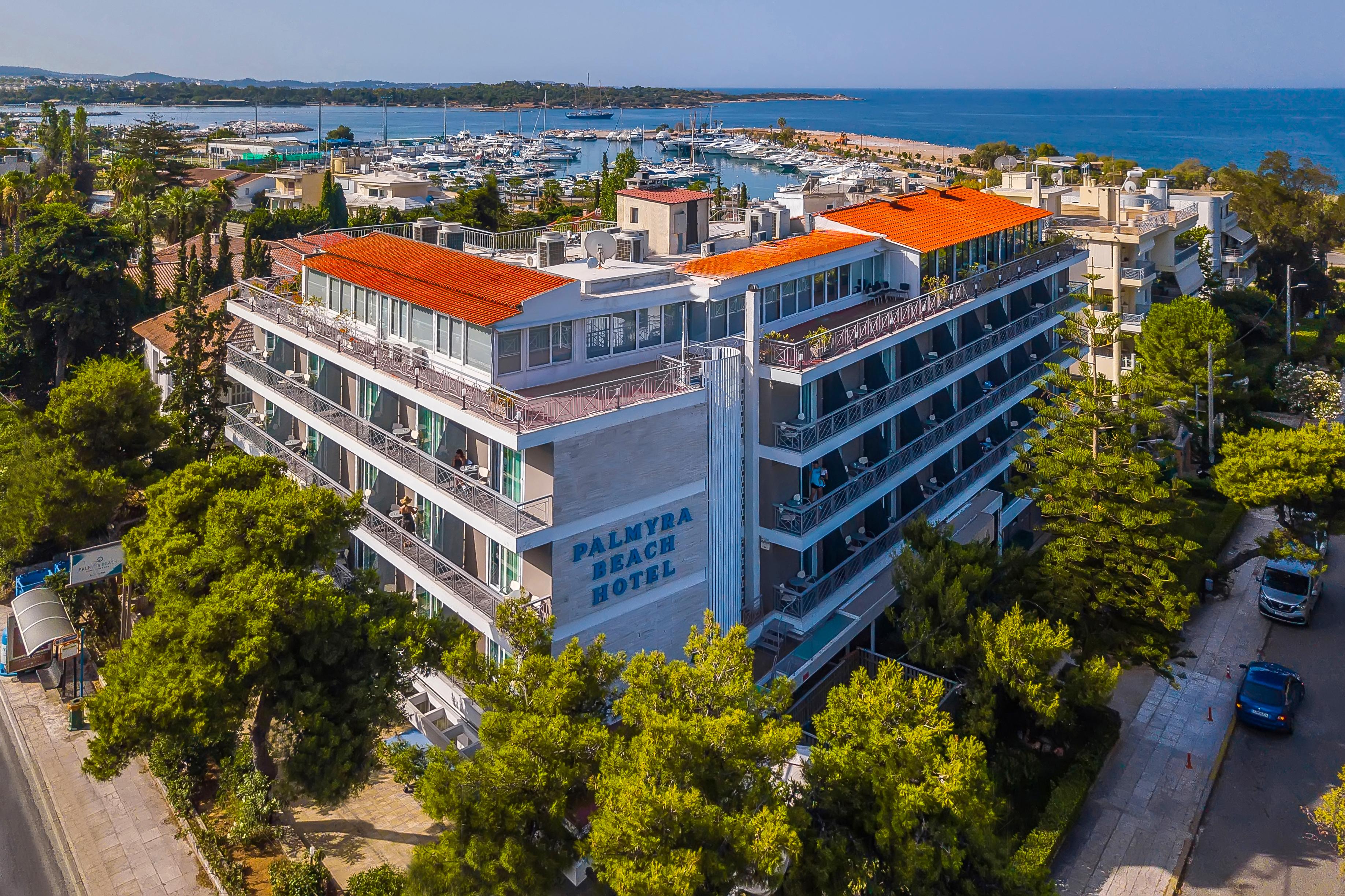 Palmyra Beach Hotel Athen Exterior foto