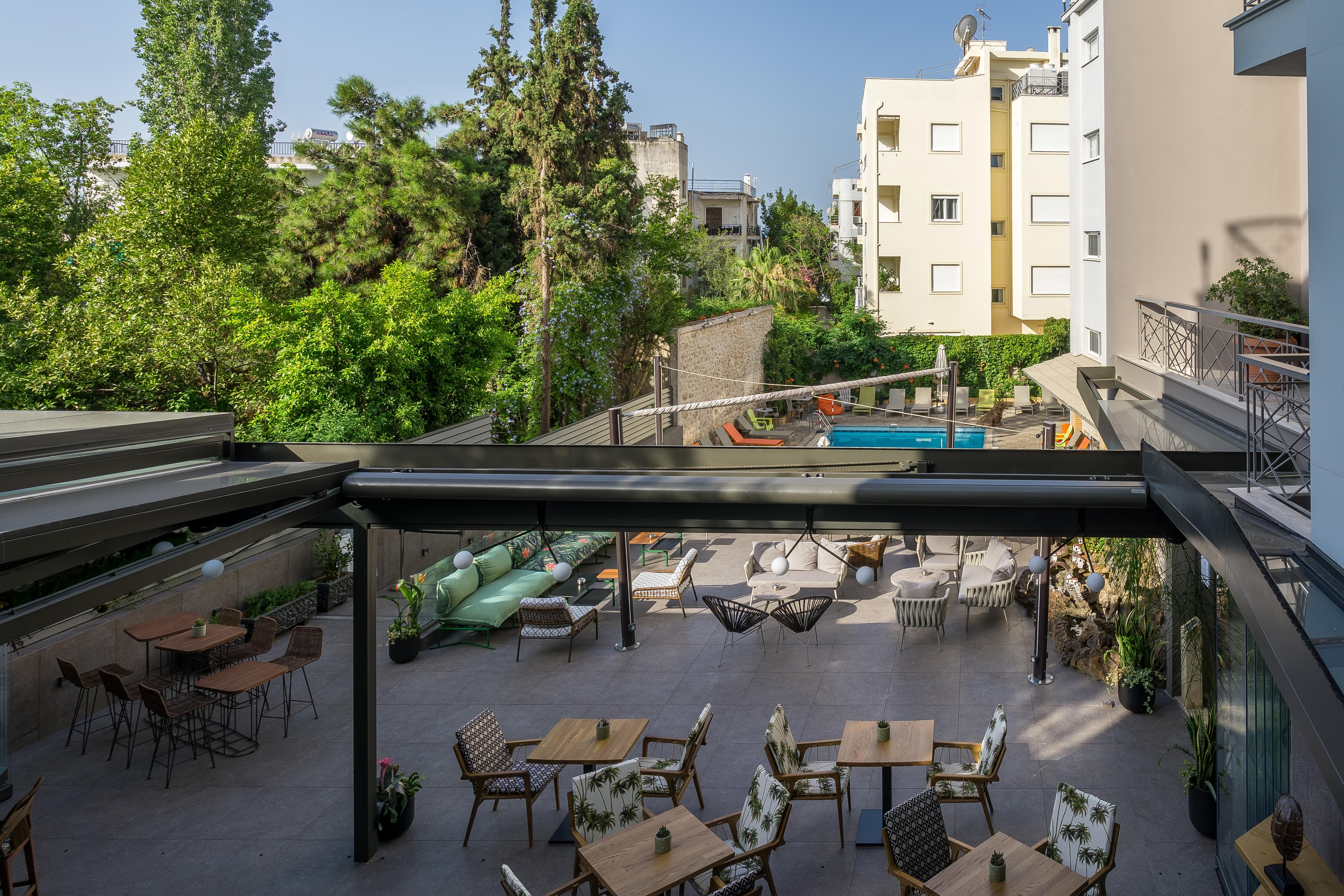 Palmyra Beach Hotel Athen Exterior foto